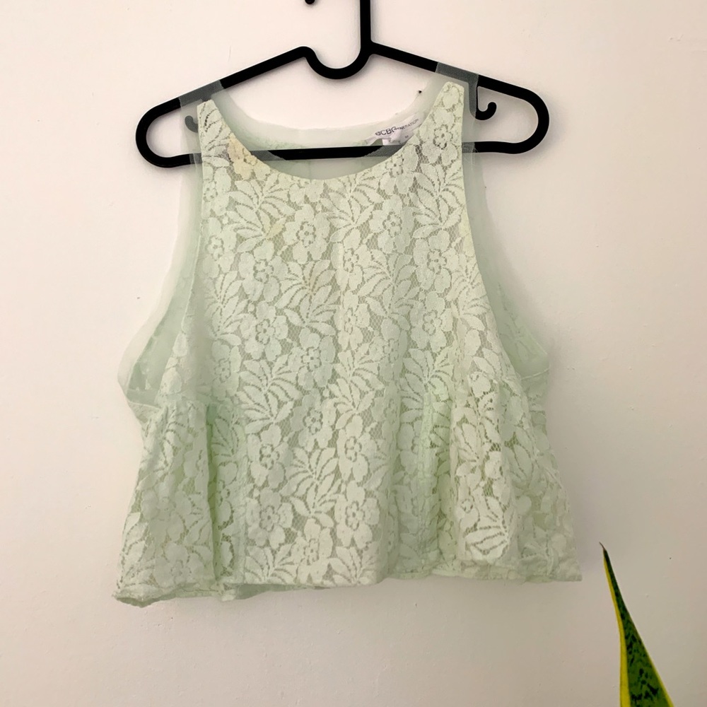 BCBG Floral blouse
